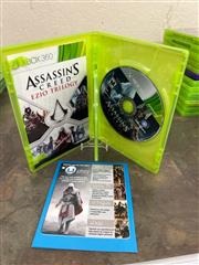 ASSASSINS CREED EZIO TRILOGY (XBOX 360) COMPLETE - TESTED